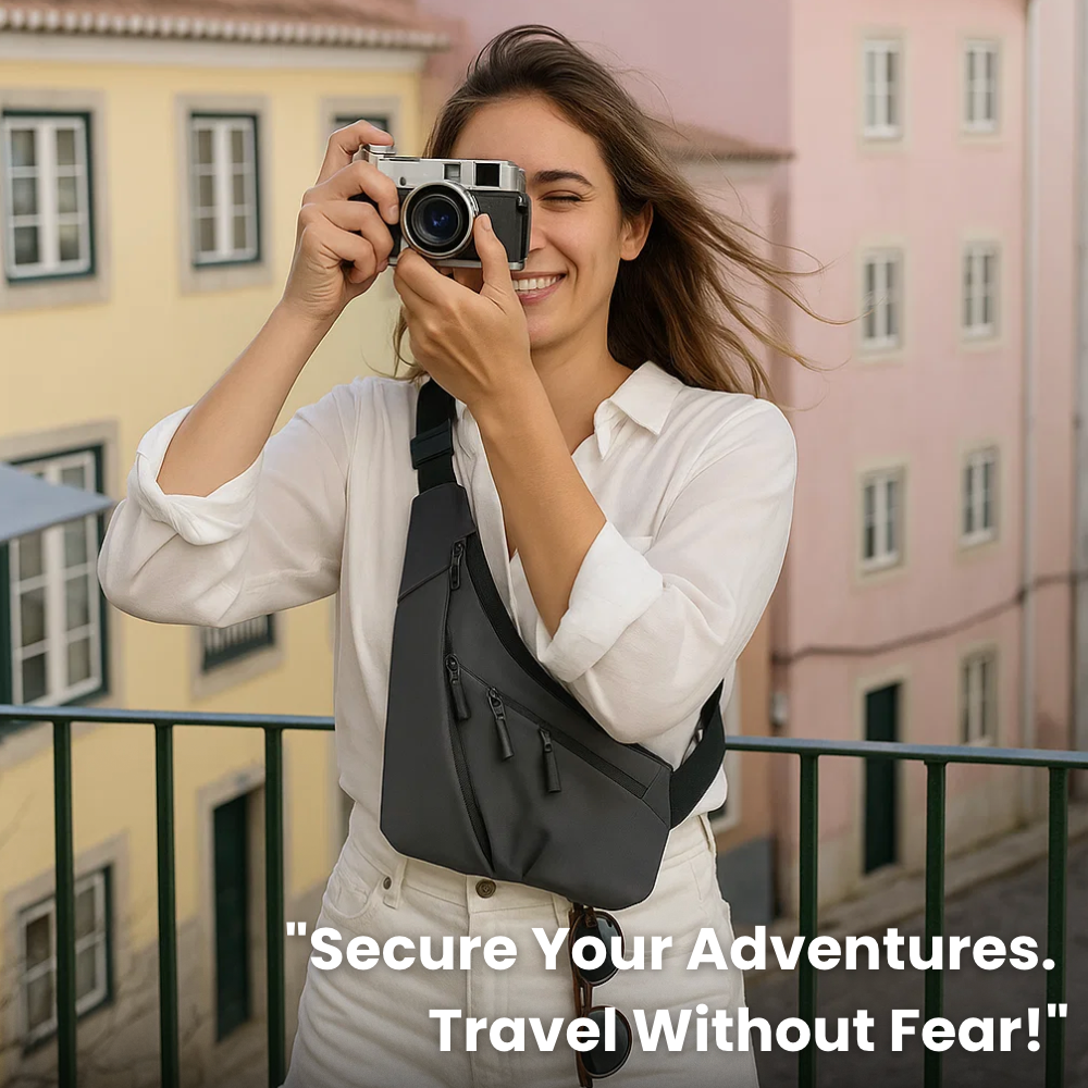 Anti-theft cross-body bag