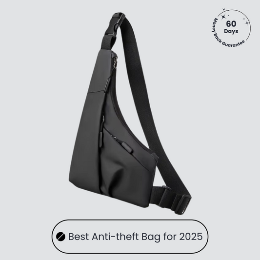 Anti-theft cross-body bag
