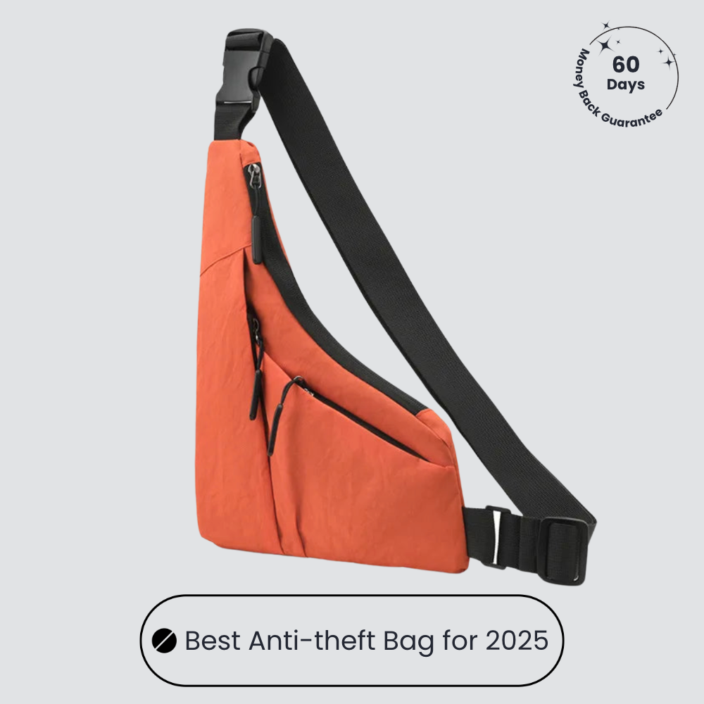 Anti-theft cross-body bag