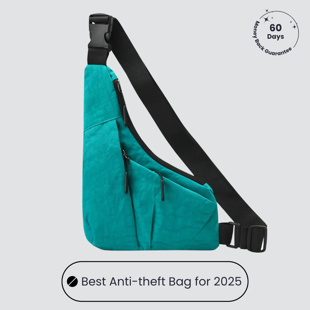 Anti-theft cross-body bag