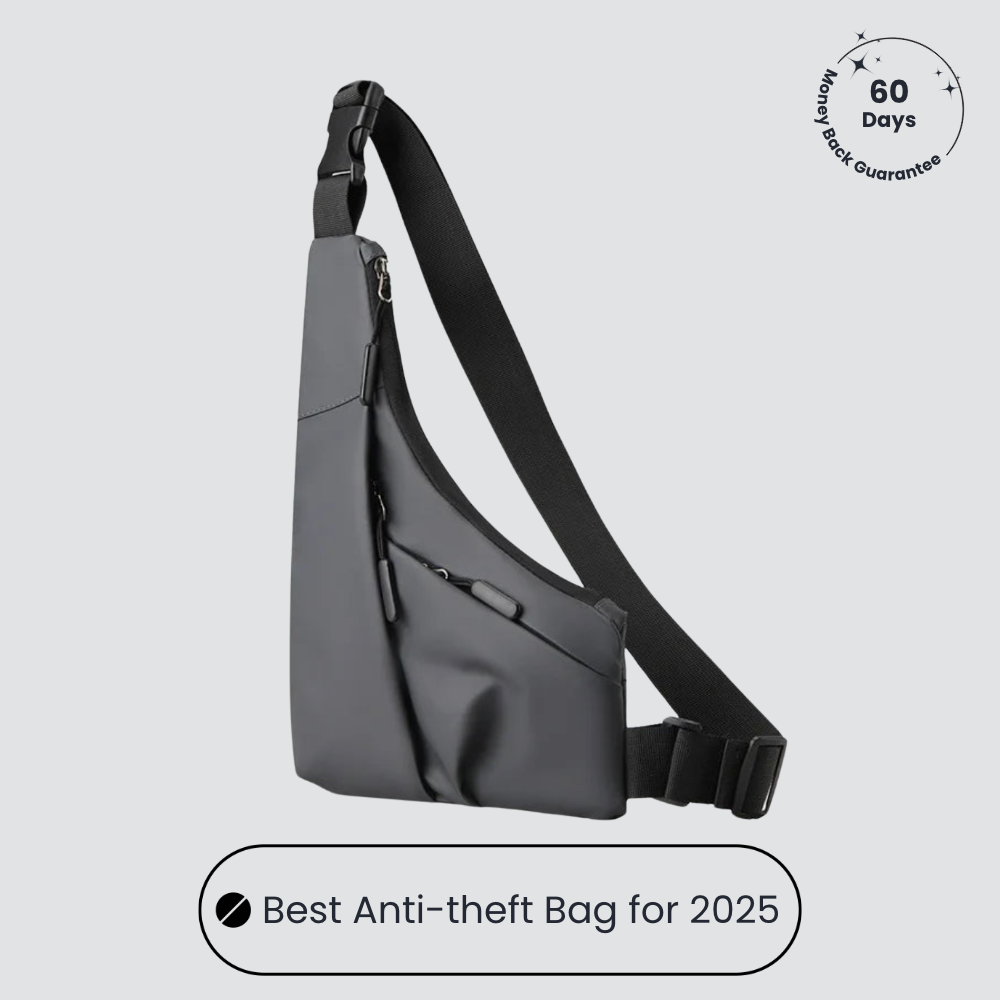 Anti-theft cross-body bag