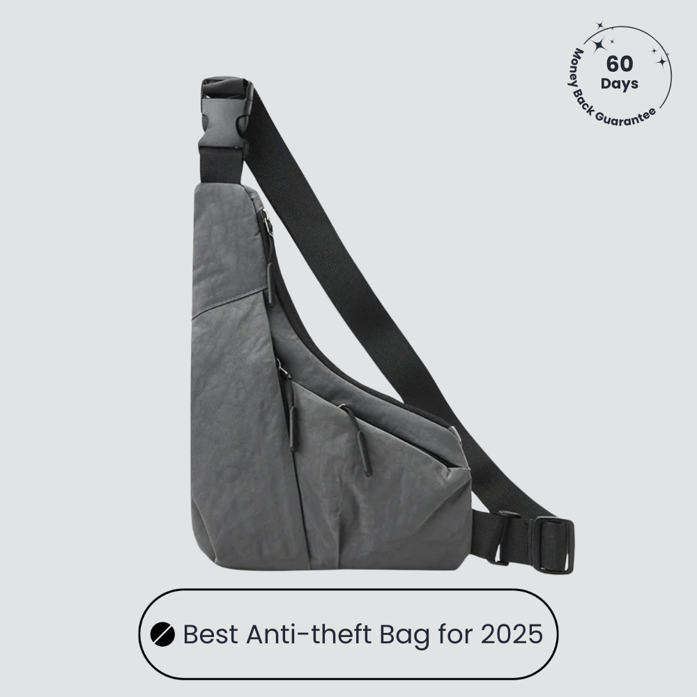 Anti-theft cross-body bag